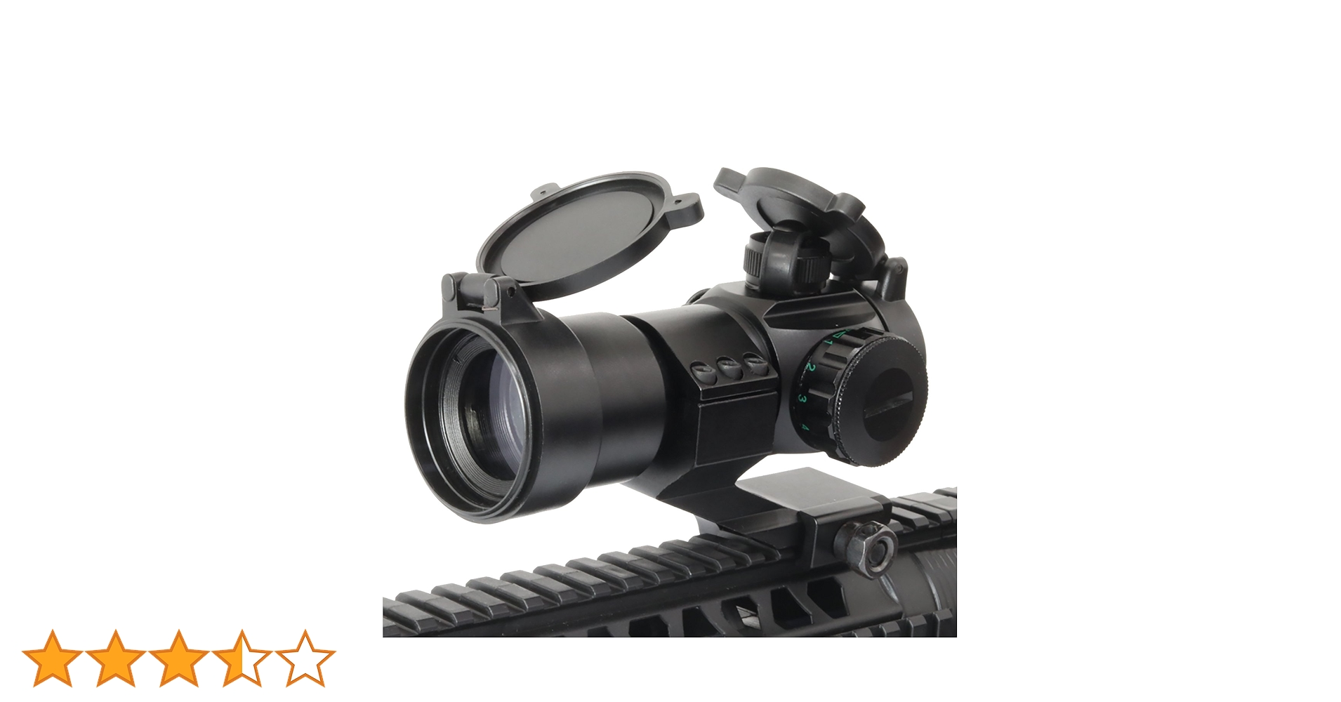 Amazon | Sutekus 4 MOA ドットサイト 赤/緑ダットサイト 照準器 20mm